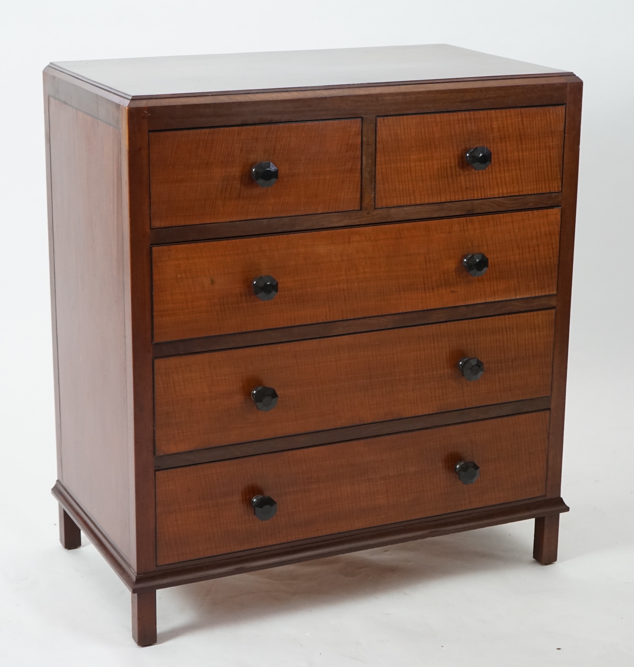 Gordon Russell, Russell Workshops, Broadway, Worcs. A 1920's mahogany and cedar chest